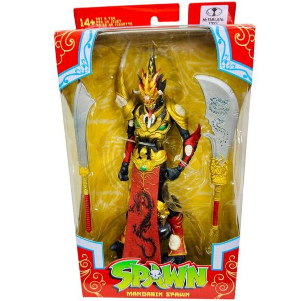 McFarlane Toys Mandarin Spawn 7" Action Figure‎ Red 22 Articulating Moving Parts